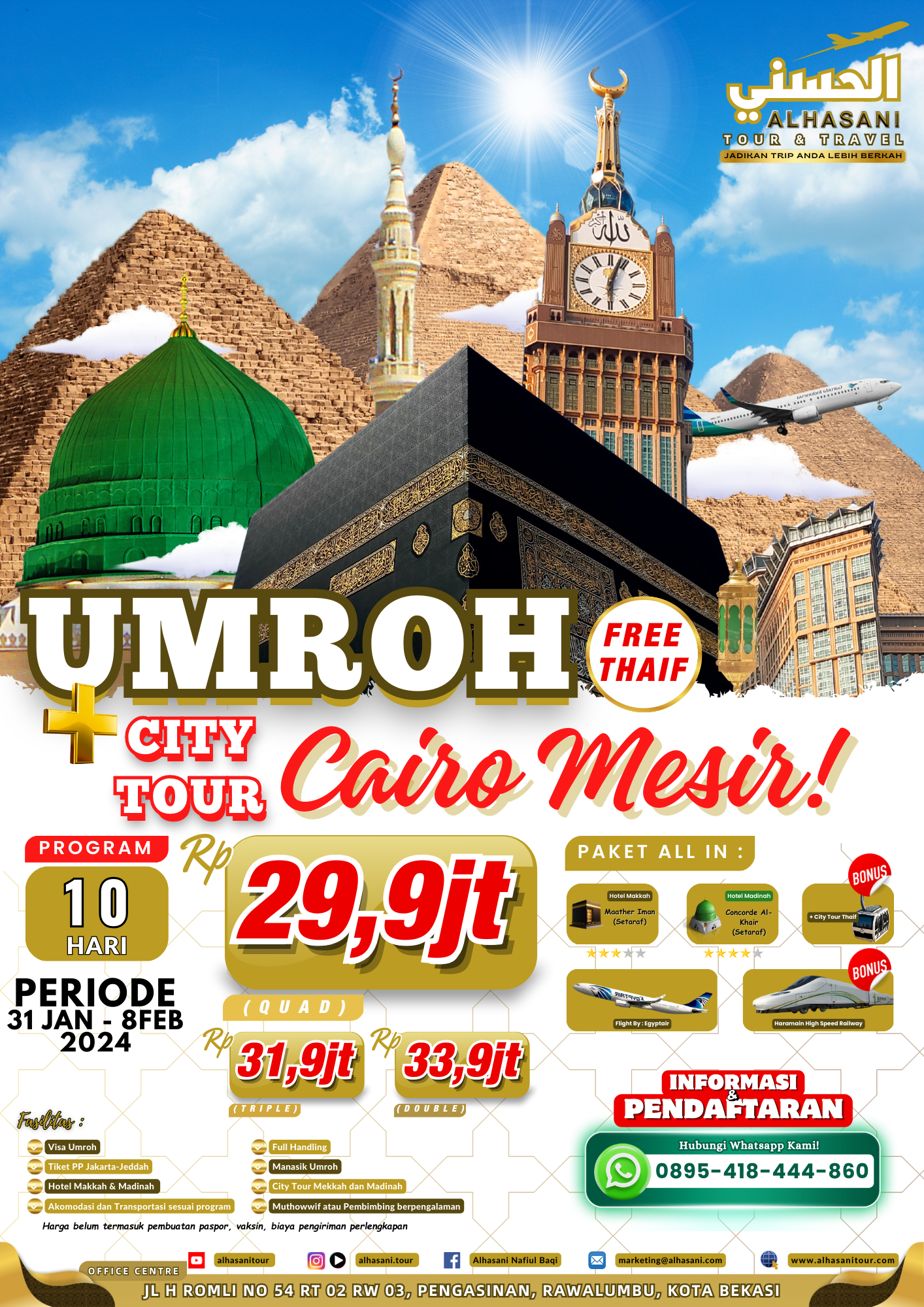 Paket Promo Umroh Alhasani